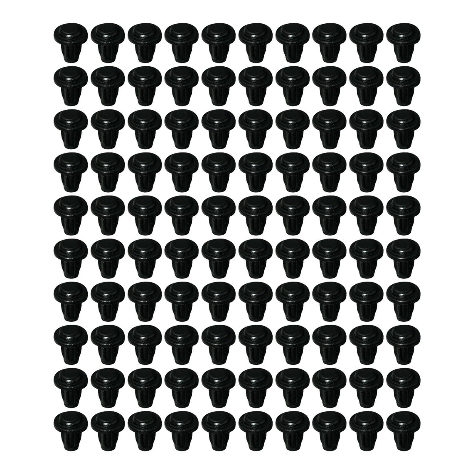 100Pcs Table Furniture Embedded Bumper Silicone Hole Plugs NonSlip Bumper Feet Pad Cabinet Door Grippers Enduring Furniture Accessories