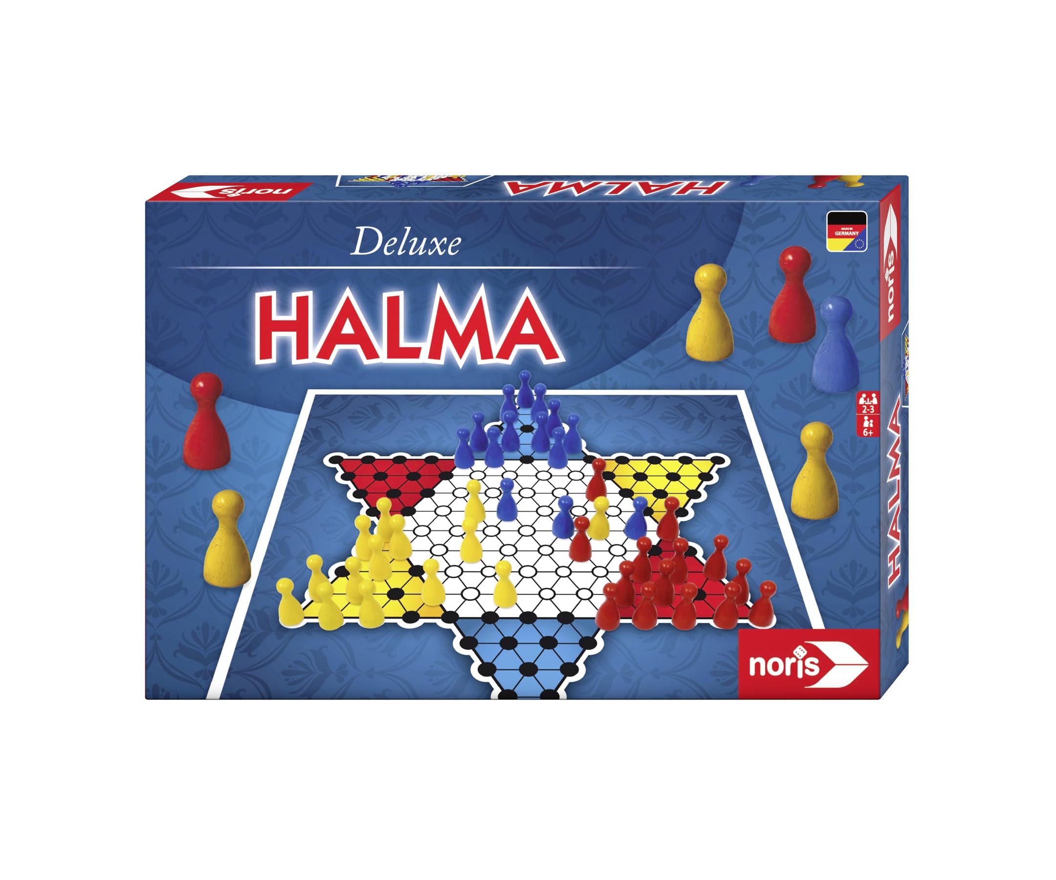 noris Spiele 606101266 "Halma Deluxe Set Game