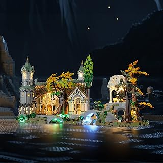 LIGHTAILING Led Lighting Kit for Lego- 10316 The Lord of The Rings: Rivendell Building Blocks Model - LED Light Set Compatible with Lego Model(Not Include Lego Model)