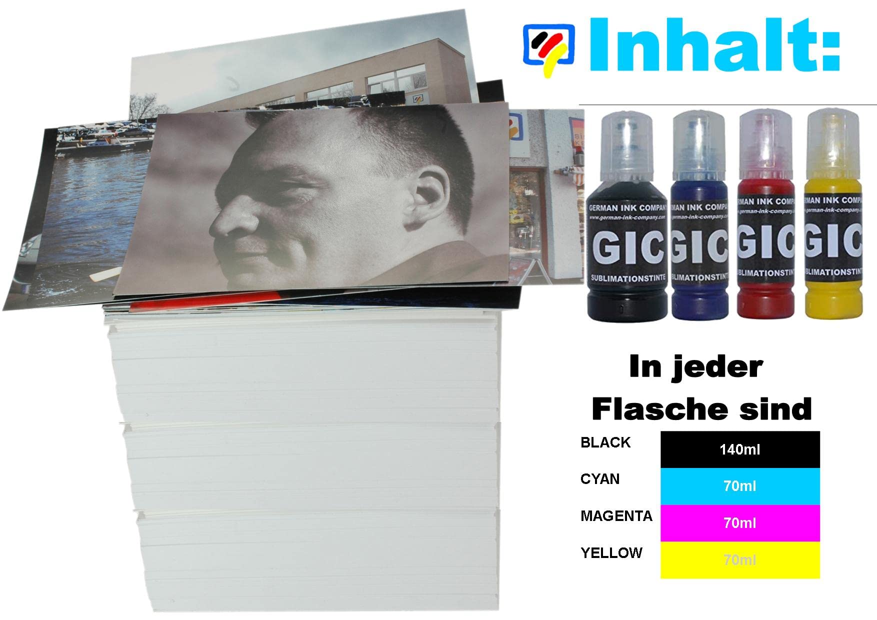Dr. Inkjet Gestalten Sie Unikate: Ihr GIC Sublimation Starterpaket!