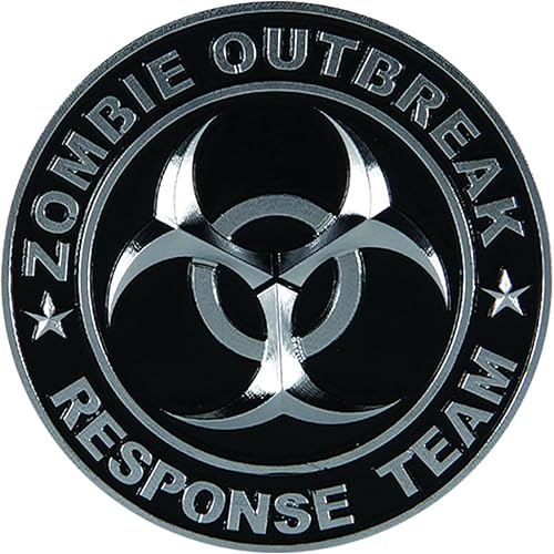 Pilot Automotive Pilot IP-3143 Zombie Response Team Emblema - CromoNegro, 1 paquete