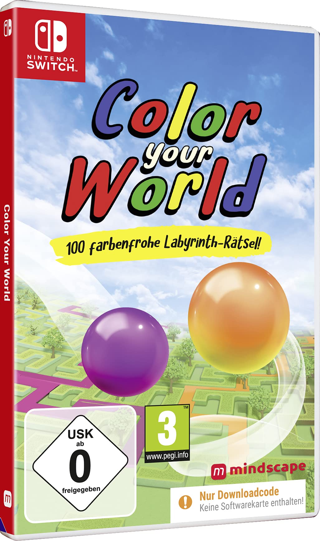 COLOR YOUR WORLD - Das Labyrinth Rätsel Adventure - Nintendo