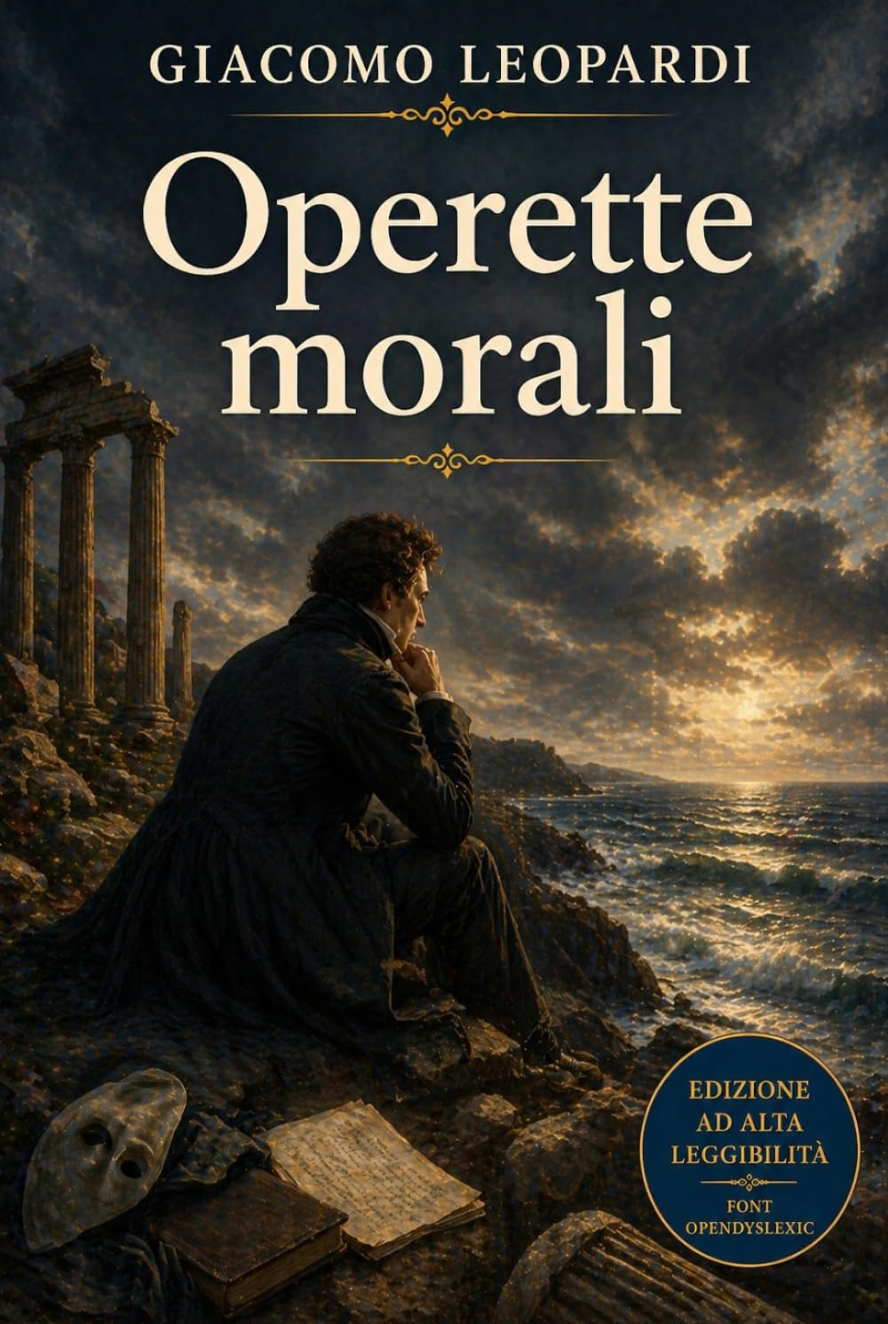 Operette morali: Edizione rilegata ad alta leggibilità (corpo 16)