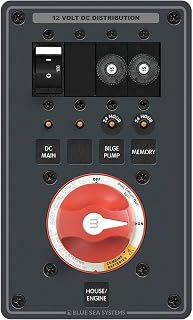 Blue Sea Systems 8686 Panel DC Battery Management (20943)