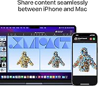 Vista 8 de Apple 2022 MacBook Air with M2 Chip, 13-inch, 8GB RAM, 512GB SSD, Space Gray (Renewed)