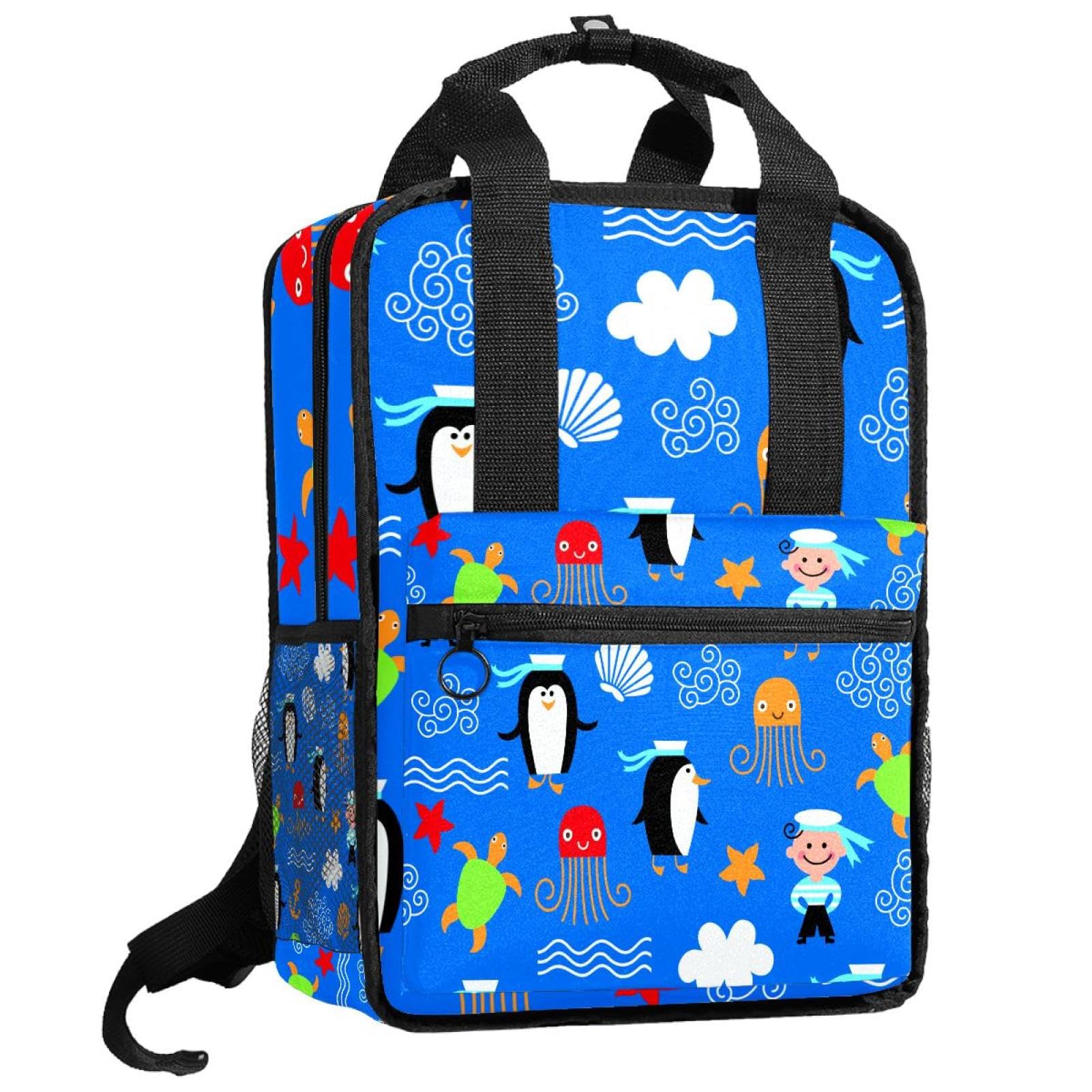 Sac à dos garçons pingouin confortable contre le mal de dos - 8