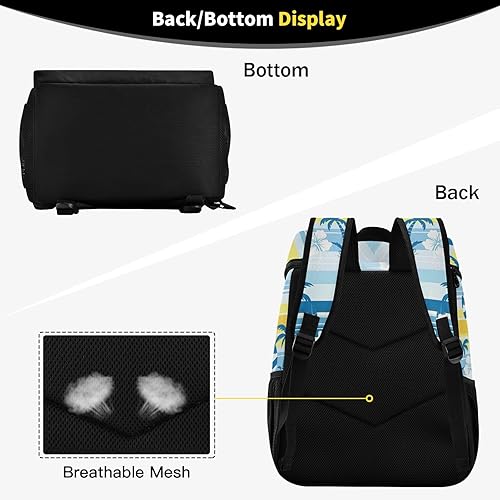 Miniatura 5 de Multicolor formas abstractas 36 latas mochila enfriadores aislados enfriador para viaje mens almuerzo mochila