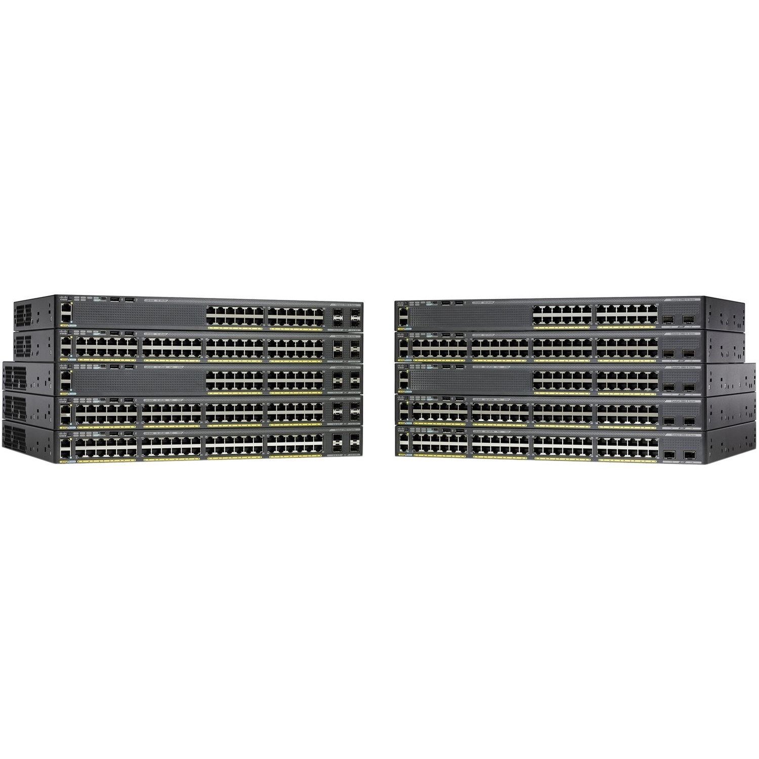 Cisco WS-C2960X48FPDL-RF Ethernet Switch - Catalyst 2960X 48FPD L 48 Ports Manageable 2 Layer Supported 1U High Rack mountable, Desktop Lifetime Limited Warranty (Renewed)