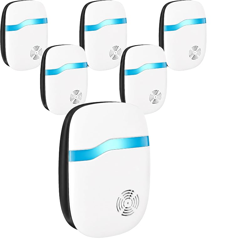 2026 Upgraded Ultrasonic Pest Control Repeller Plug in Indoor, 6 Pack | Helpful Mouse Repellent Indoor, Quiet Safe for Home, Office, Hotel