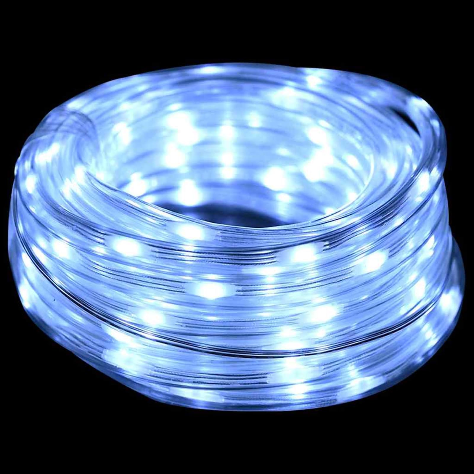 Homgoday Festbeleuchtung Lichterschlauch Dekoration Kaltweiß PVC Kupferdraht LED für Innen & Außen Model42018923