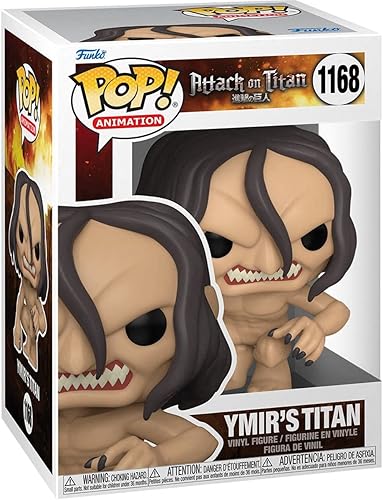 Miniatura 2 de POP Attack on Titan - Figura de vinilo Funko de Ymir's Titan (paquete con funda protectora de caja compatible), multicolor, 3.75 pulgadas