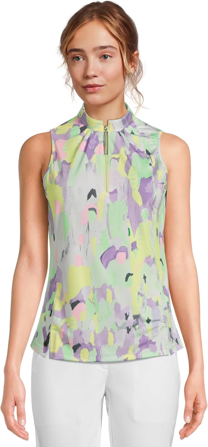 Jamie Sadock レディース 渋谷プリント ノースリーブトップ