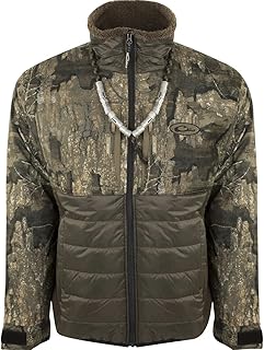 Men's LST Guardian Flex Double Down Waterproof Windproof Eqwader Full Zip Hunting Jacket