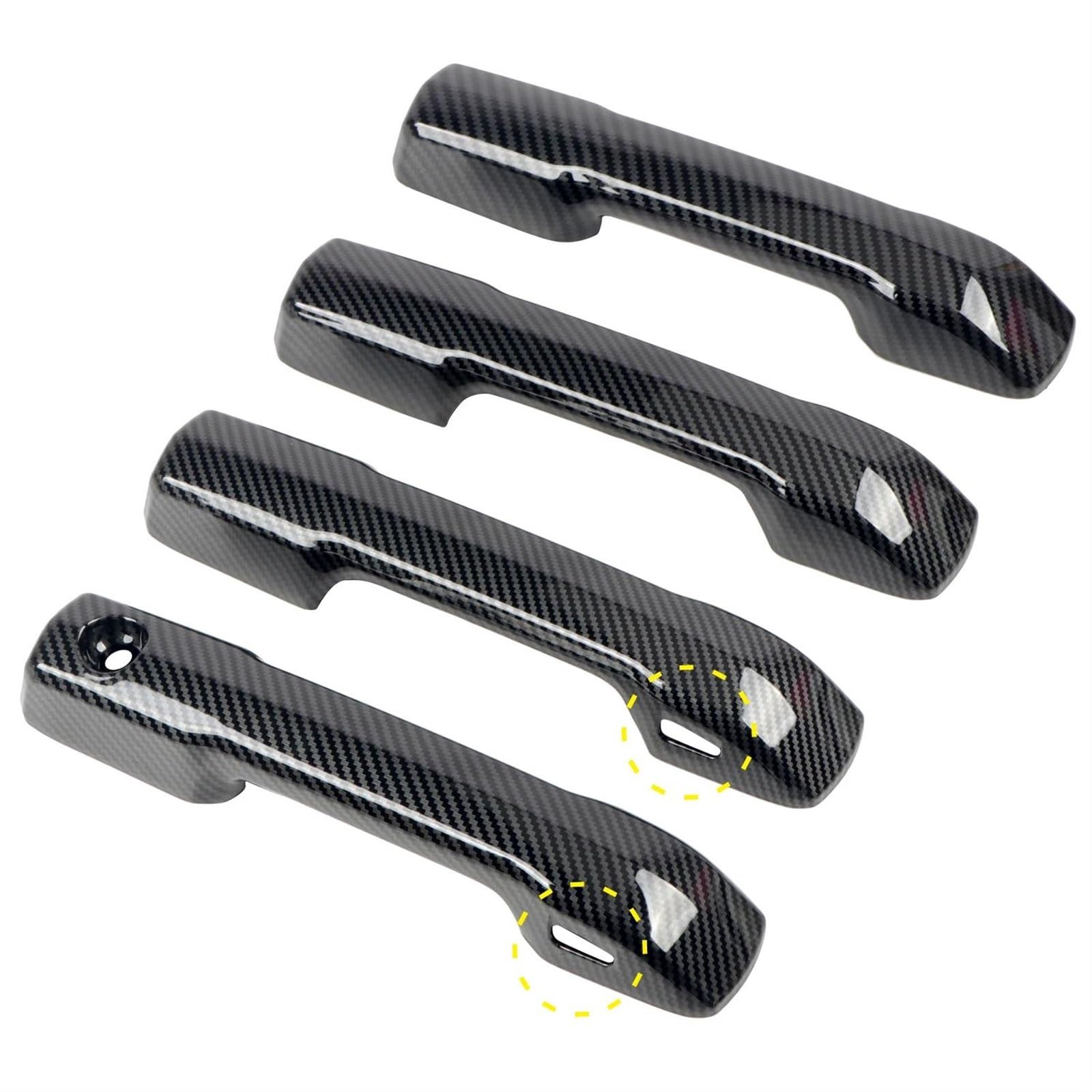 NOHEEU Car Exterior Door Handle Cover Replacement Parts for Toyota for Tundra for Tacoma 2022-2024