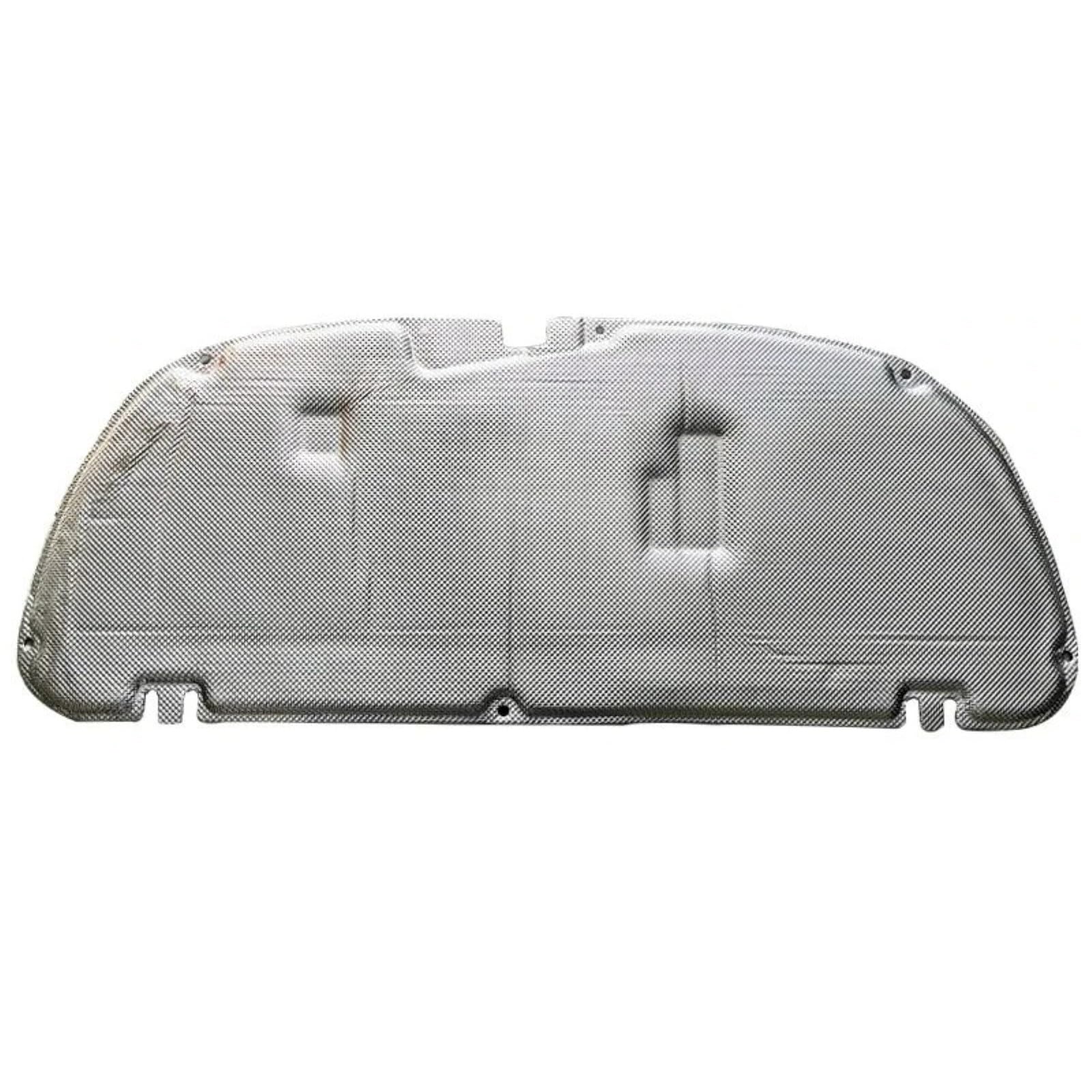 Car Hood Engine Insulation Pad for Toyota for Corolla for Touring for Sports 2018-2025 Front Hood Engine Flame Thermal Retardant Sound Pad Insulation Mat Car Accessories(Full Aluminum Foil)