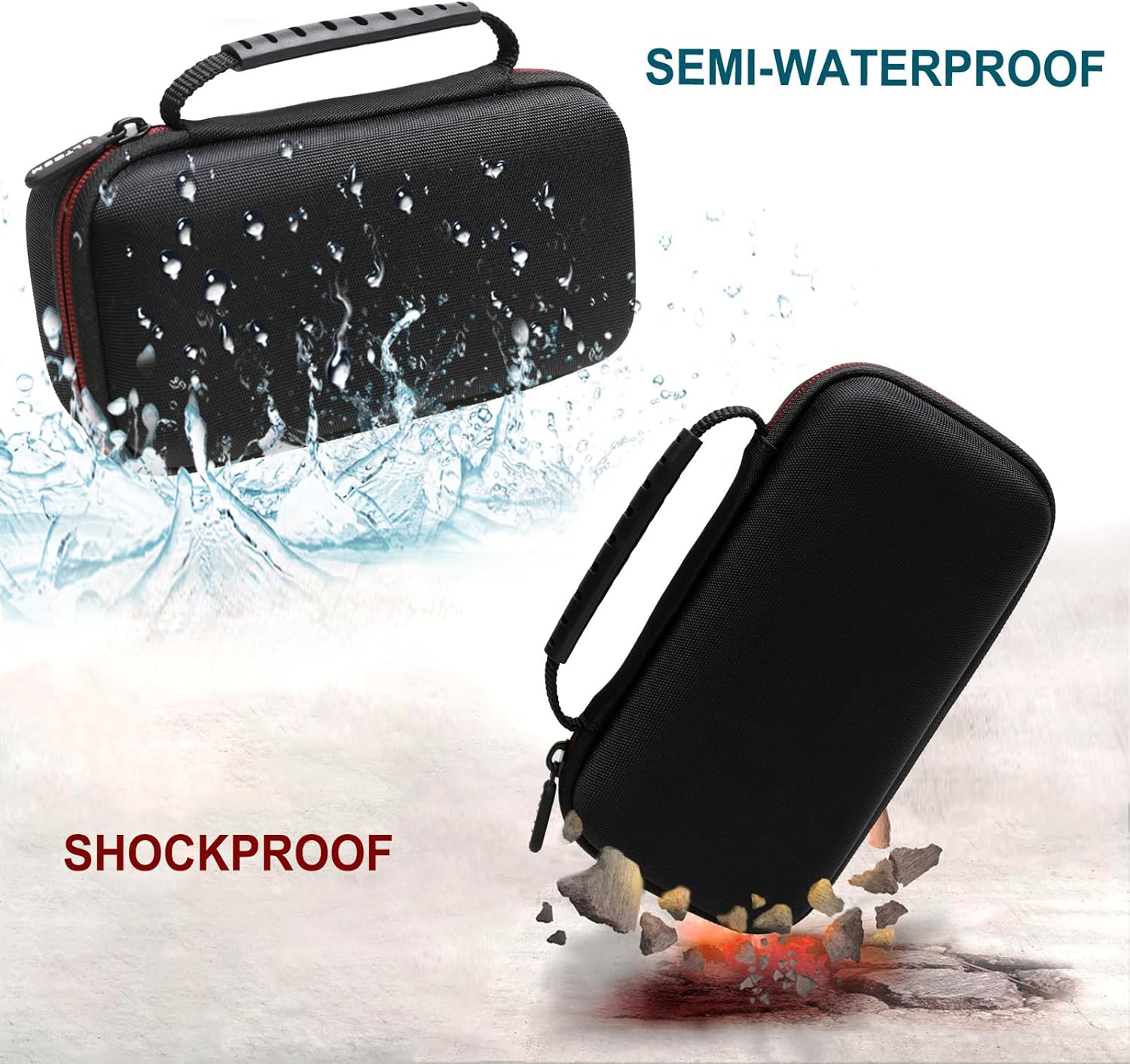 LTGEM Case for EDUPLINK/Ortizan Waterproof Portable Bluetooth IPX7 Speaker, Hard Storage Travel Protective Carrying Bag - Image 5