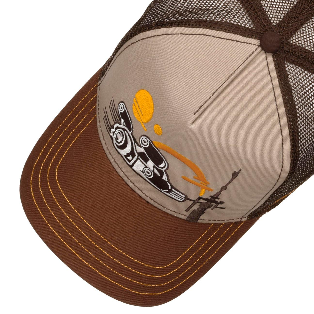 Cappellino Trucker Floating Donna/Uomo - cap Berretto Baseball Mesh Snapback, con Visiera, Visiera Inverno Autunno Primavera Estate Estate/Inverno