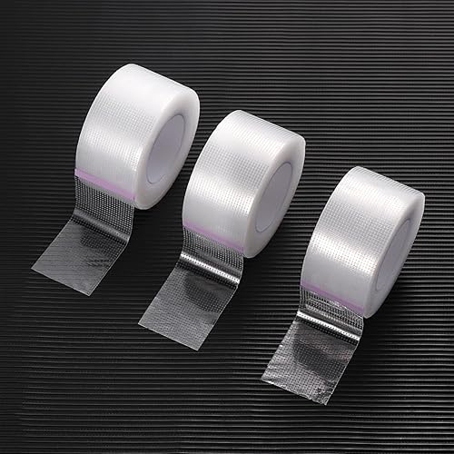 Miniatura 2 de 6 rollos de cinta médica transparente transparente de primeros auxilios cinta PE microporosa para el cuidado del vendaje 1 en x 10 yardas
