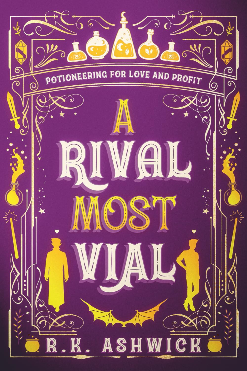 A Rival Most Vial: Potioneering for Love and Profit (The Side Quest Row Series, Band 1)