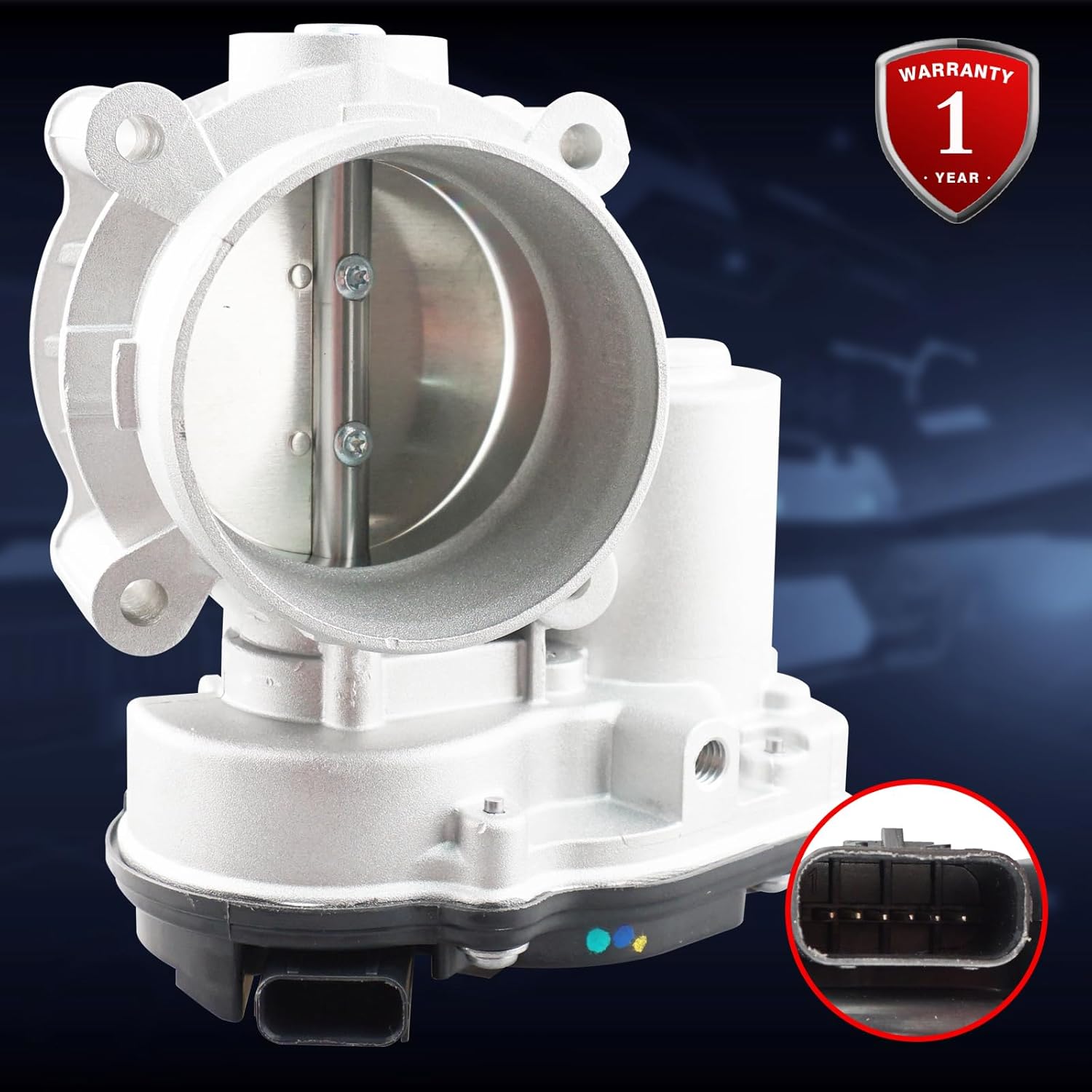 Electronic Throttle Body Assembly S20067 Compatible with Ford Lincoln Mercury Escape Fusion Ranger MKZ C-Max Mariner Milan Transit Connect - 2.0L 2.5L 3.0L Replaces DS7Z-9E926-D 977-300 67-6015