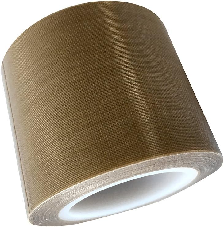 PTFE Coated Fabric Tape | High Temperature Vacuum Machine Packing Tape | Made by Saint Gobain SG 25-03