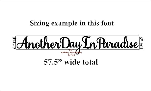 Vista 5 de Letreros de palabras de madera personalizados, frases y citas personalizadas para decoración de paredes, proyectos de hágalo usted mismo, recortes