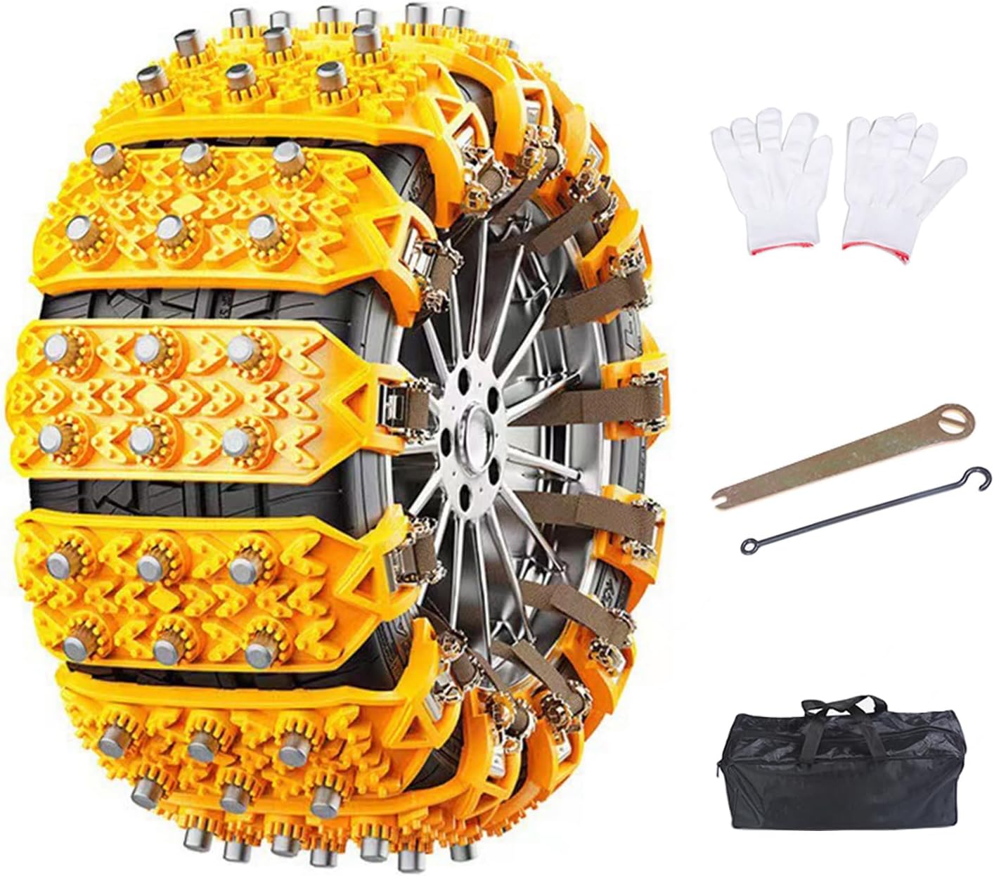 Car Snow Chain for Benz A200, Car Emergency Traction Tire Chain