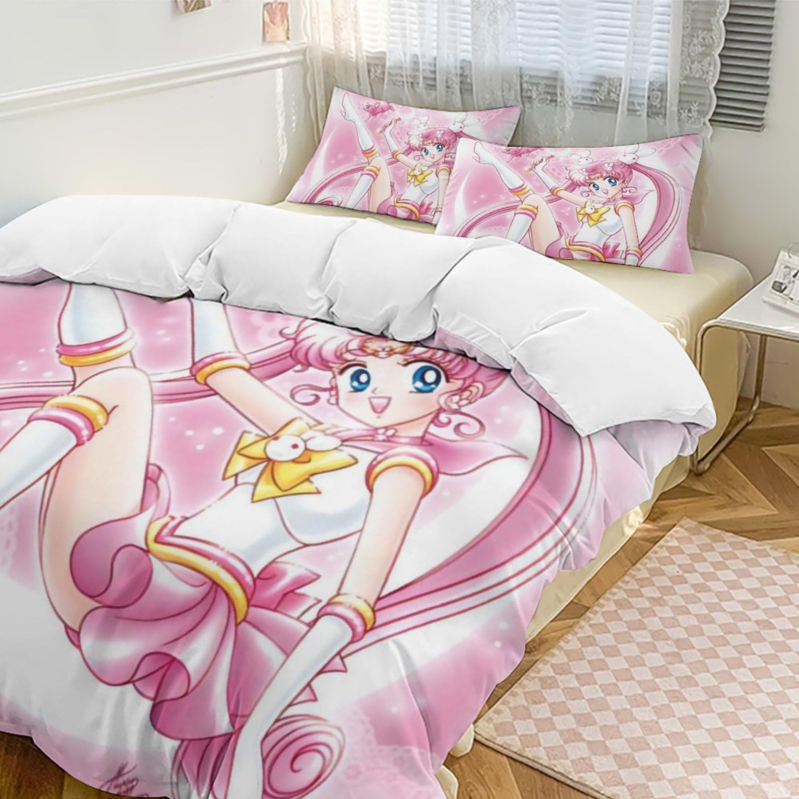 Amazon｜美少女戦士セーラームーン (4) 寝具 3ピース 枕カバー