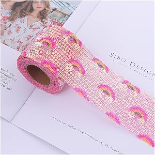 Jing Ger 38 mm 5 memetros Tullle Valentín Malla de Malla DIEADA DE DIRECCIÓN DE CUMPLEAÑOS DE Boda (Color : Light Rose, Size : 8cm x 5m)
