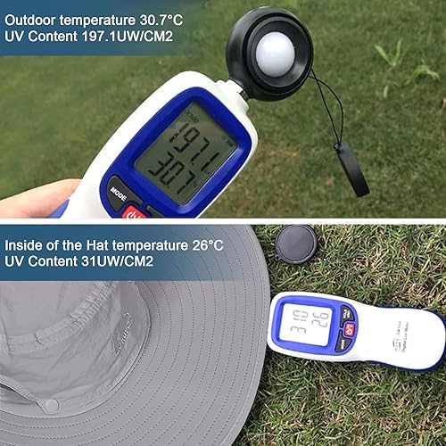 Miniatura 5 de Cooltto Sombrero de ala ancha LXLXXL UPF 50+, impermeable y transpirable para hombres y mujeres, para pesca, senderismo, camping y viajes