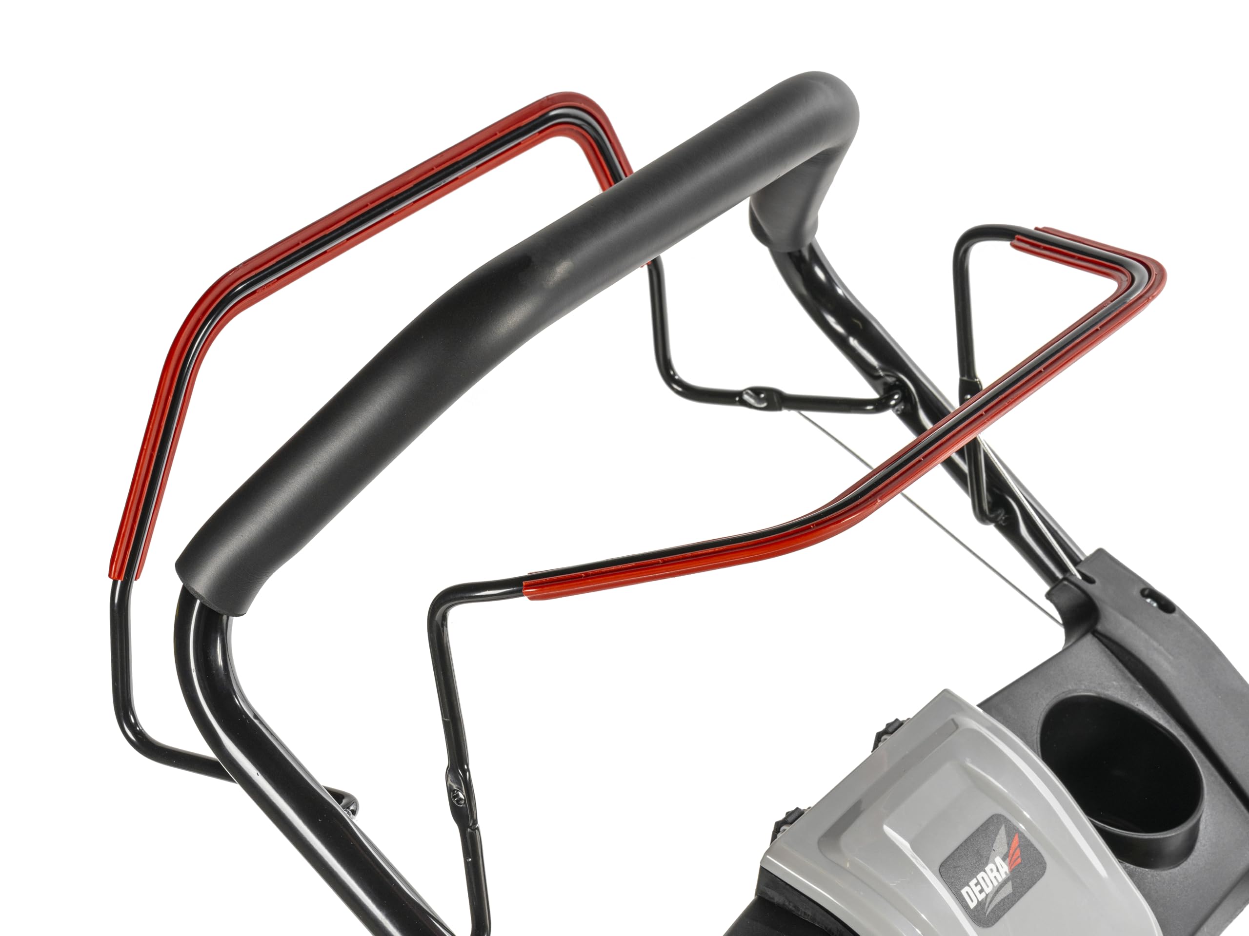 Garden DEDRA Tondeuse à Gazon à Essence 4,0 KW Loncin 196 cm3 53 cm Transmission GT Moteur Puissant Fonction Mulching Fonction de Nettoyage du boîtier