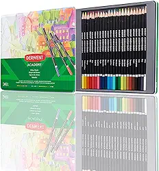 Derwent Academy, Lápis de Cor Permanente 24 Cores Estojo Lata, 2301938