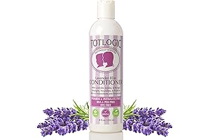 TotLogic Kids & Baby Safe Leave-In Conditioner, Lavender Bliss