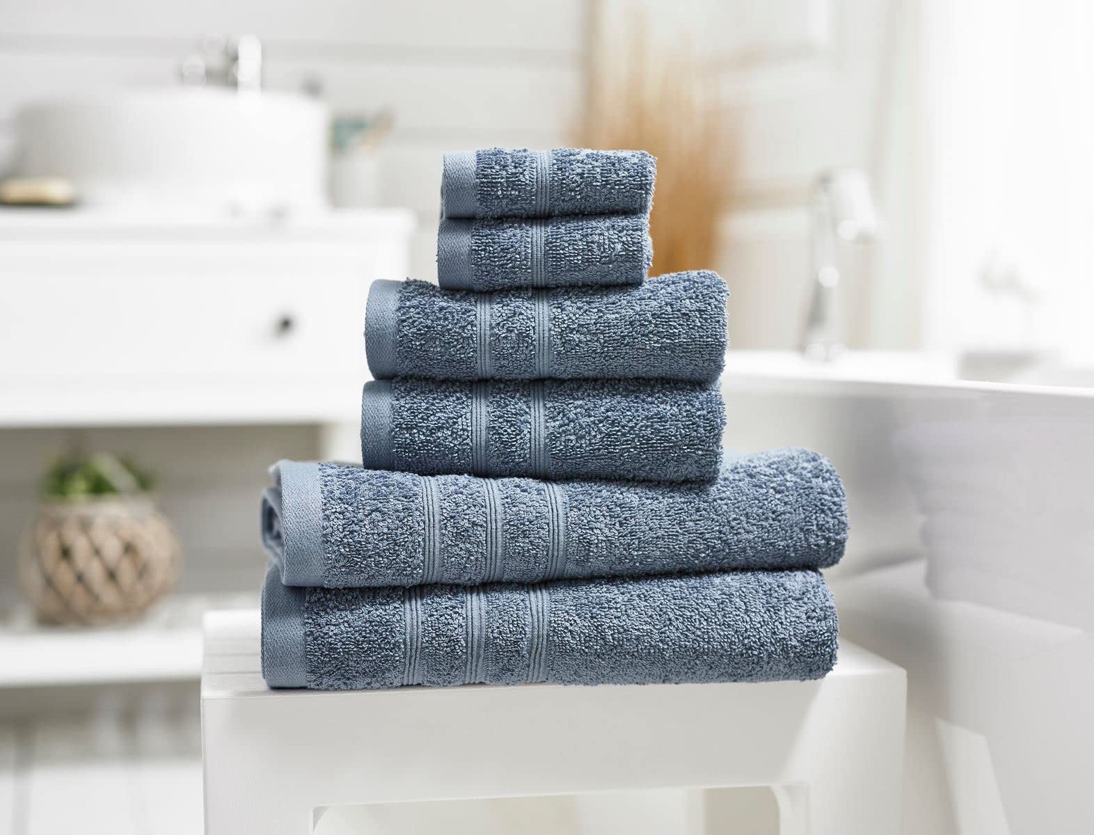 Deyongs Harrison Towels Bales | 6 Piece Bale, Teal