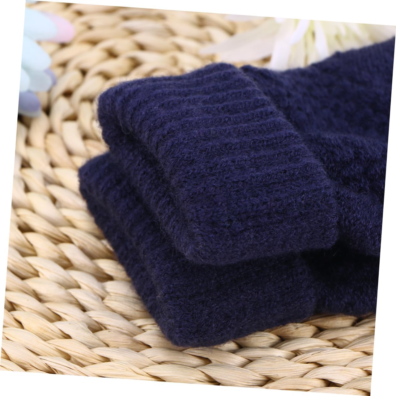 VANZACK Warm Winter Touch Screen Gloves for Women Merino Wool Mittens for Cold Weather Outdoor Sports Gloves Full Finger Sensory Design