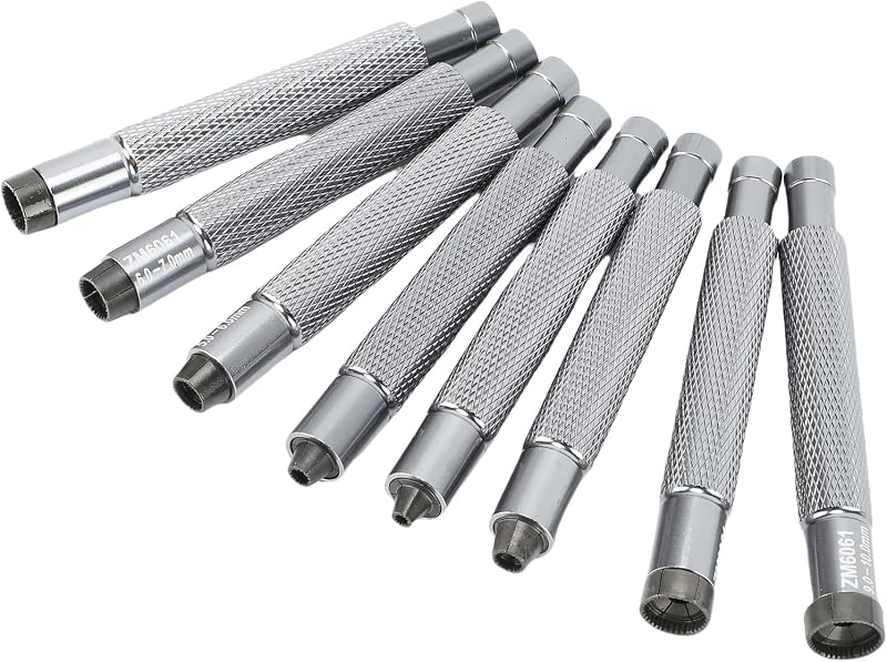 Herramienta de bobinado de corona de reloj, kit de reparación de relojes de 8 piezas de 2 a 10 mm, herramienta de bobinado manual para relojes mecánicos