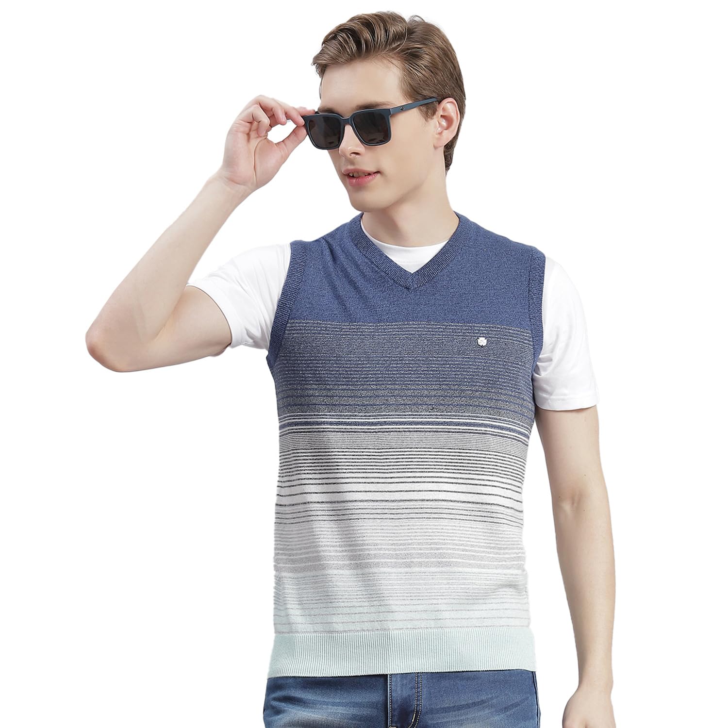 monte carlo Striped Men Sweater-picture-16
