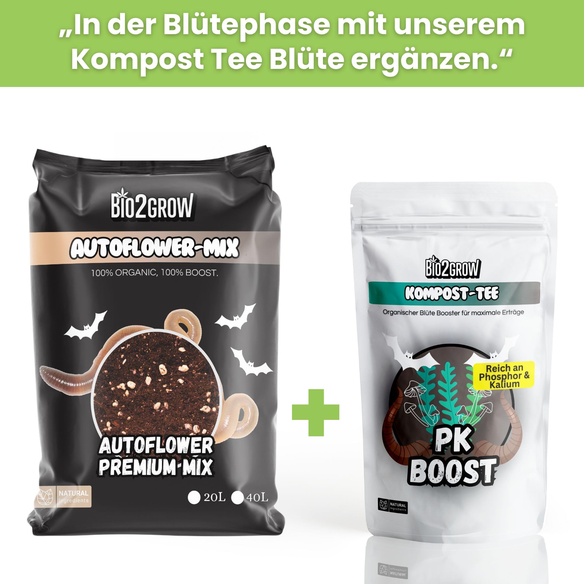 Autoflower Mix 80 Liter - Automatik Indoor & Outdoor Blumenerde für Pflanzen Leichte Mischung Gemüse Anbau Supermix