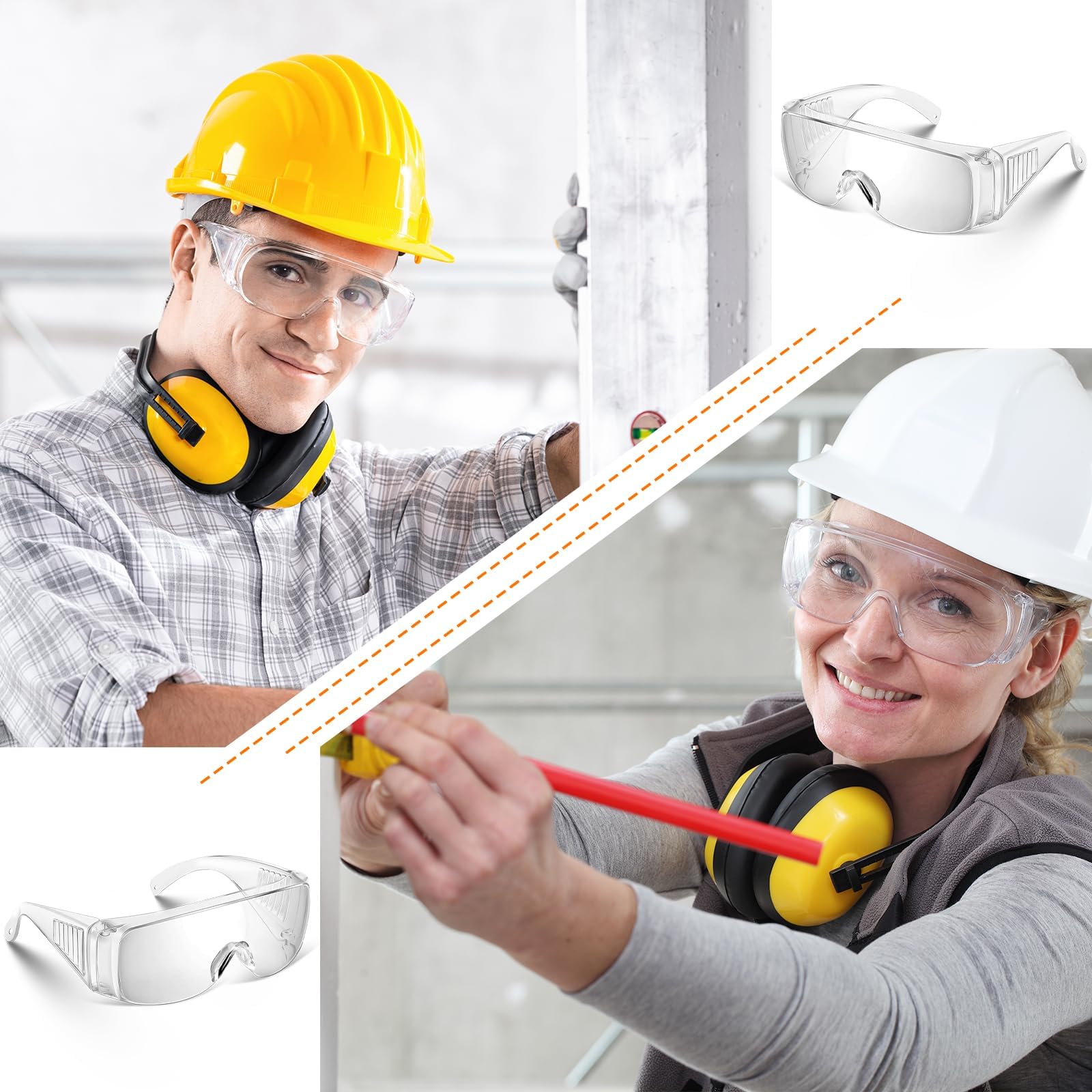 Schutzbrille für Damen und Herren