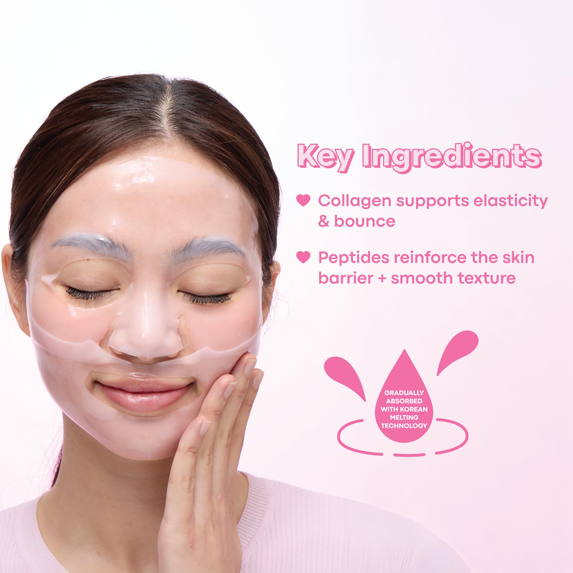 Amazon.com: TONYMOLY Mask Melt Firming Hydrogel Face Mask