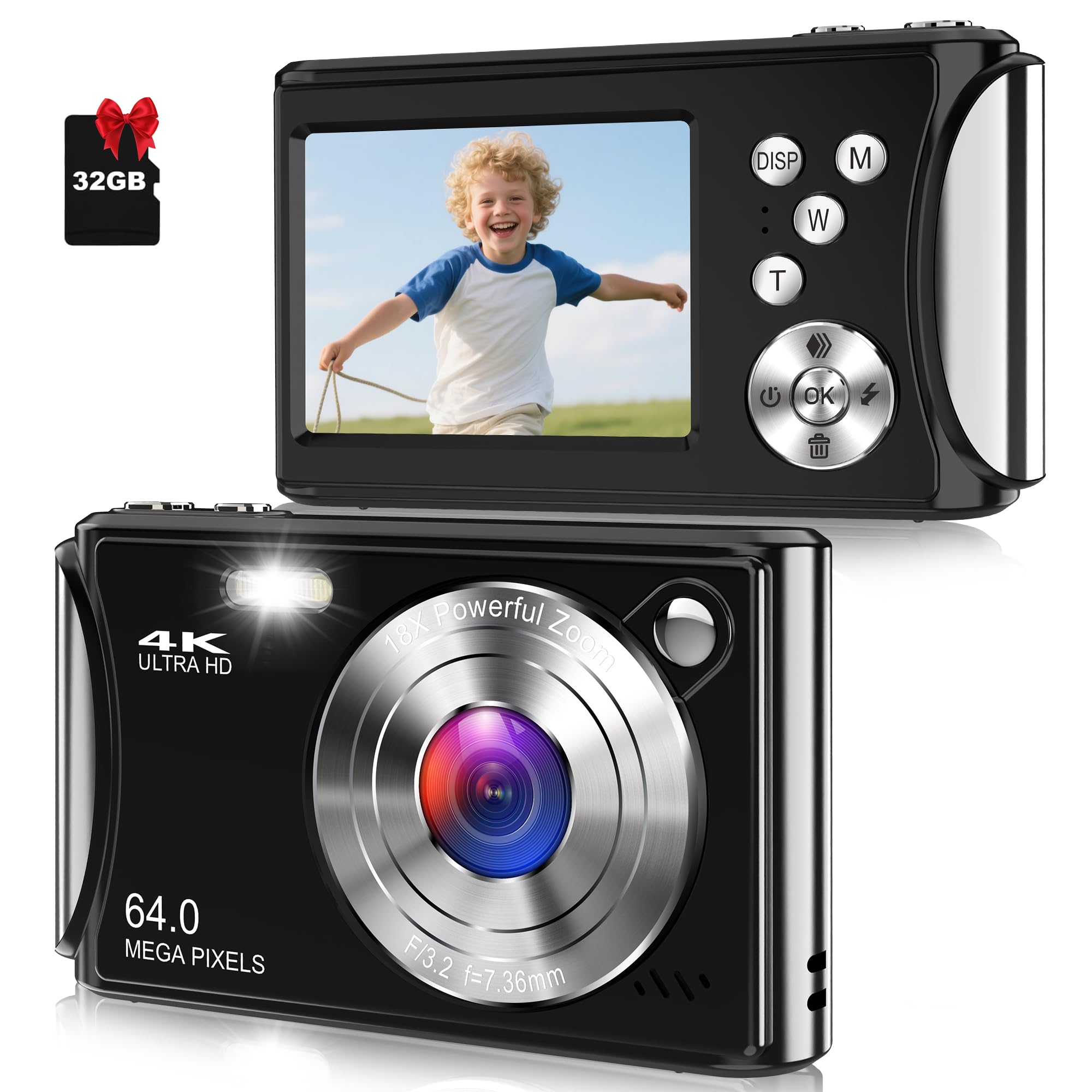 デジタルカメラ Camera autofocus Buy Digital Camera, Autofocus 4K Vlogging Camera for Photography