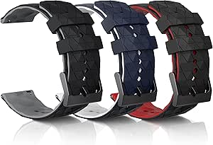 Awesome Elegance Rubber 20 mm Replacement Watch Band AR5966_K0020328 main image 1