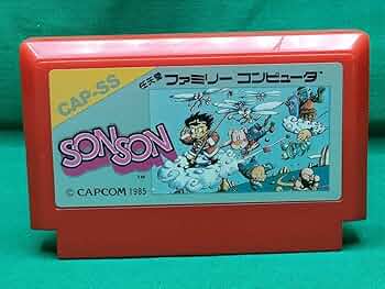 SONSON ファミリーコンピュータ カプコン① SONSON(ソンソン)【FC】孫さんの孫が活躍するゲーム