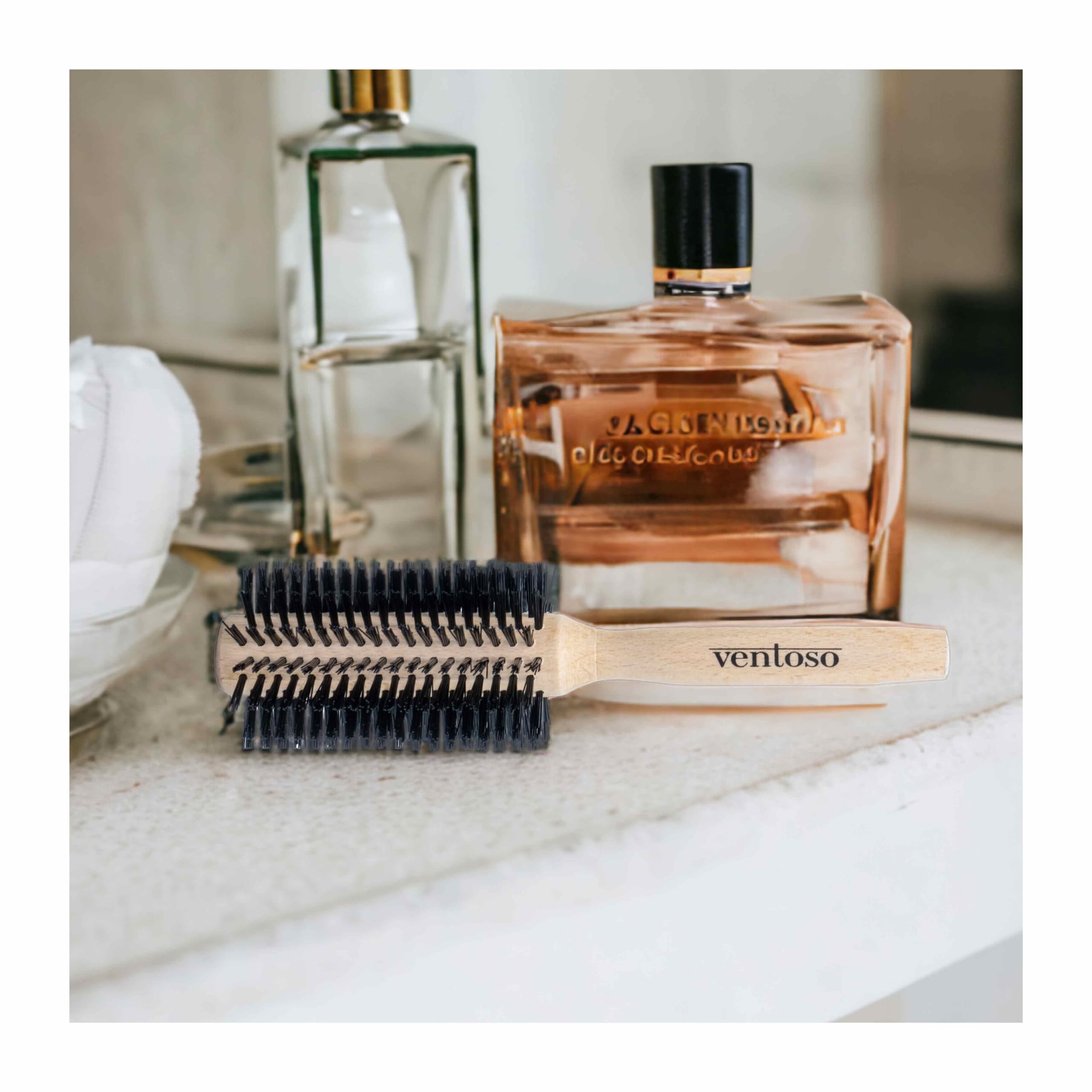 Ventoso Brush Natura No:6 Ahşap Fön Fırçası