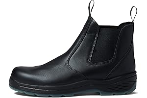Stay Secure and Stylish with the 6" Slip On Safety Toe Station Boots