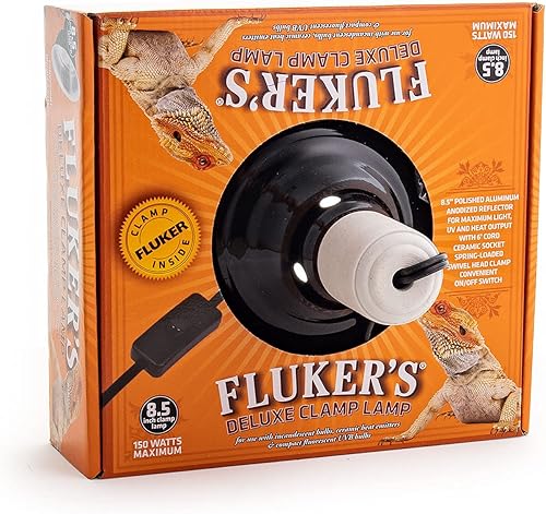 Miniatura 3 de Flukers 27002 Repta-Clamp Lámpara con interruptor para Reptiles 55 pulgadas