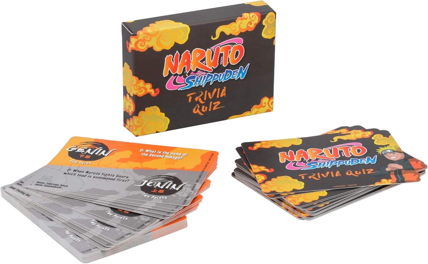 Paladone Naruto Trivia Quiz | Collectible Card Game for Anime Fans | 100 Questions to Challenge Your Naruto Knowledge