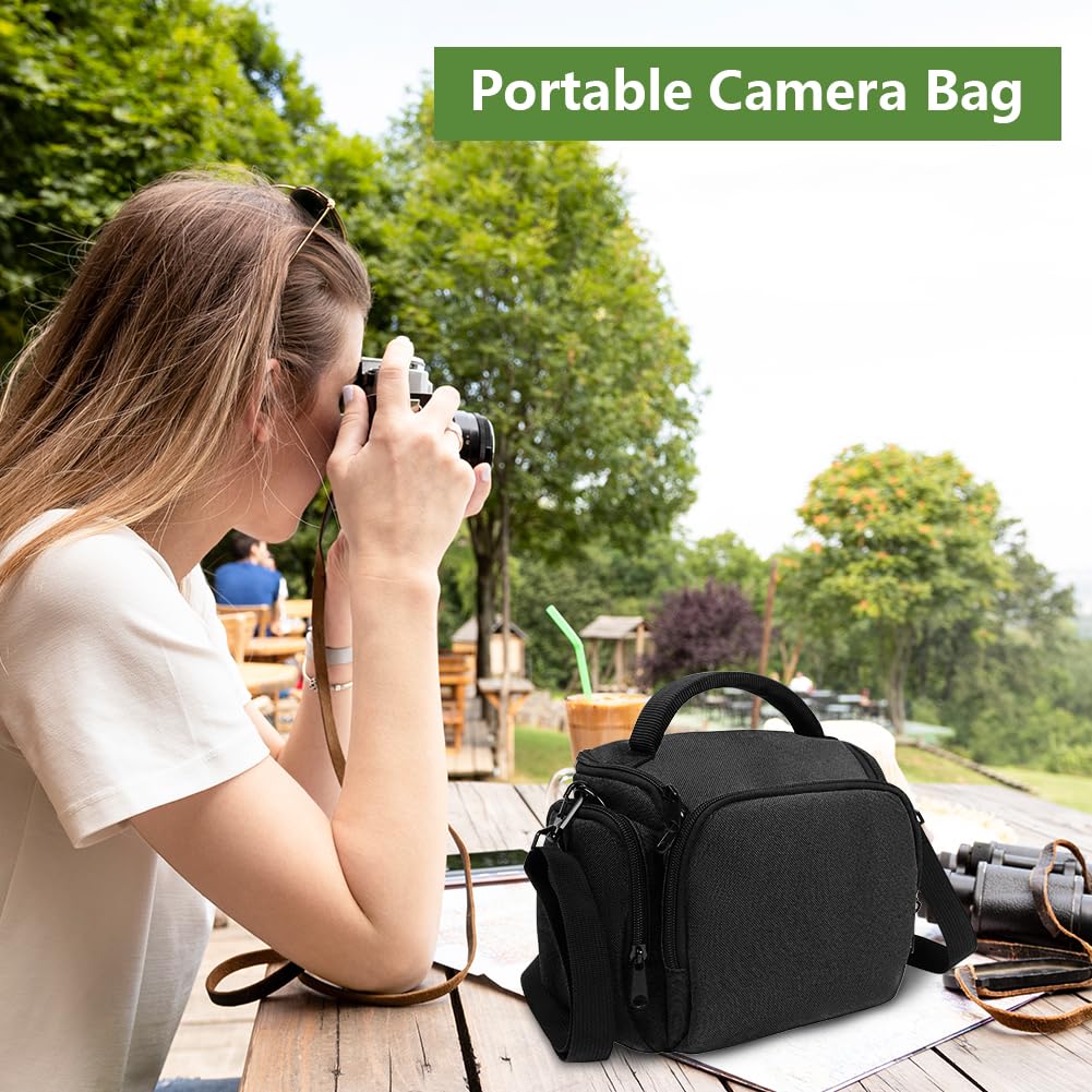 DOMISO Camera Bag Waterproof Anti-Shock Case Shoulder Bag For SLR DSLR