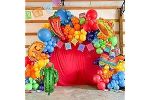 Premium Mexican Fiesta Balloon Arch Kit