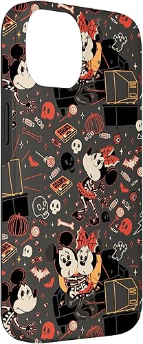 Miniatura 6 de iPhone 13 Pro Max Disney Mickey Mouse y Minnie Mouse Scary Sweet Halloween Case